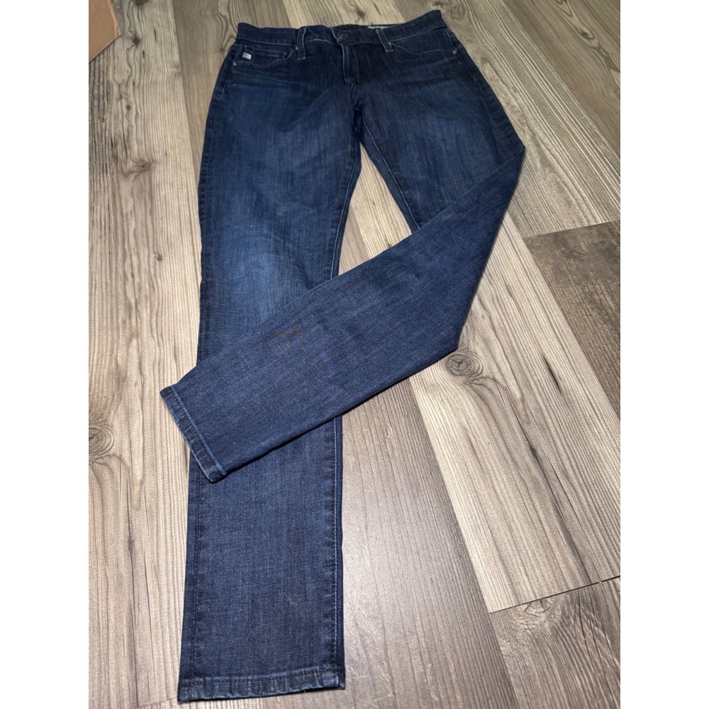 AG Adriano Goldschmied The Farrah Skinny Ankle Jeans Dark Wash Contour 360 25R